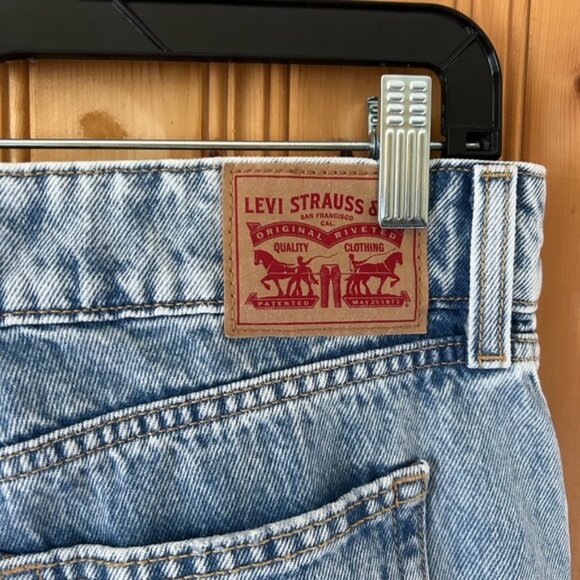 Levi's Superlow Low Rise Relaxed Fit Straight Leg Jeans - Picture 8 of 11